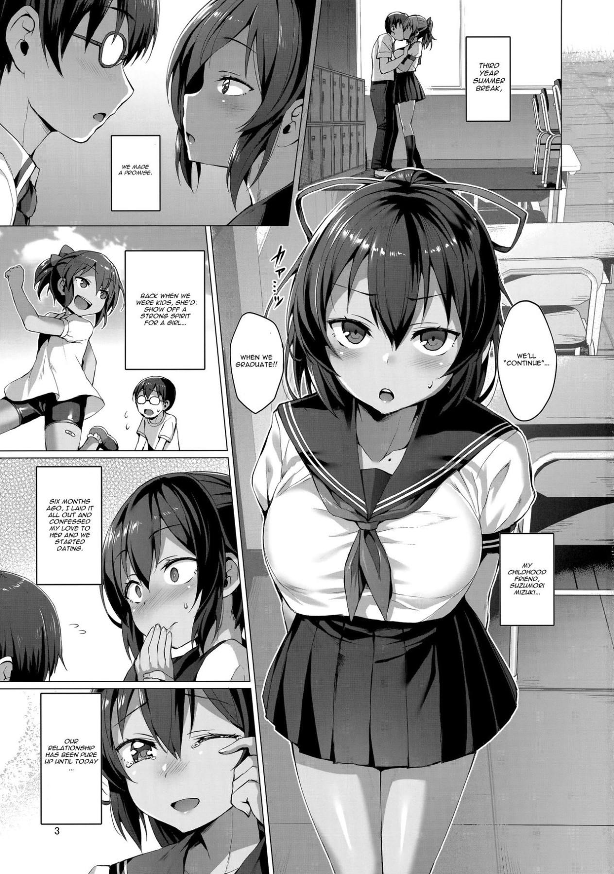 Hentai Manga Comic-NTR Girlfriend-Suzumori Mizuki--Read-2